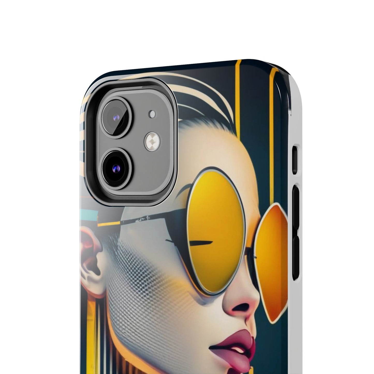 Shinkawa-Inspired Sunglasses Woman Tough Phone Case