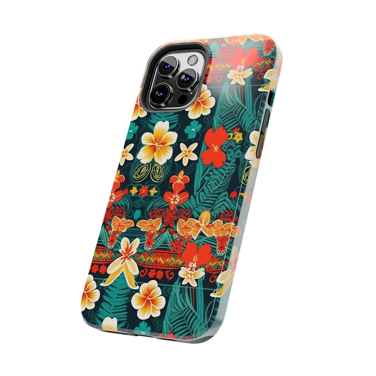 Hibiscus Haze - Hawaiian Tough Phone Case