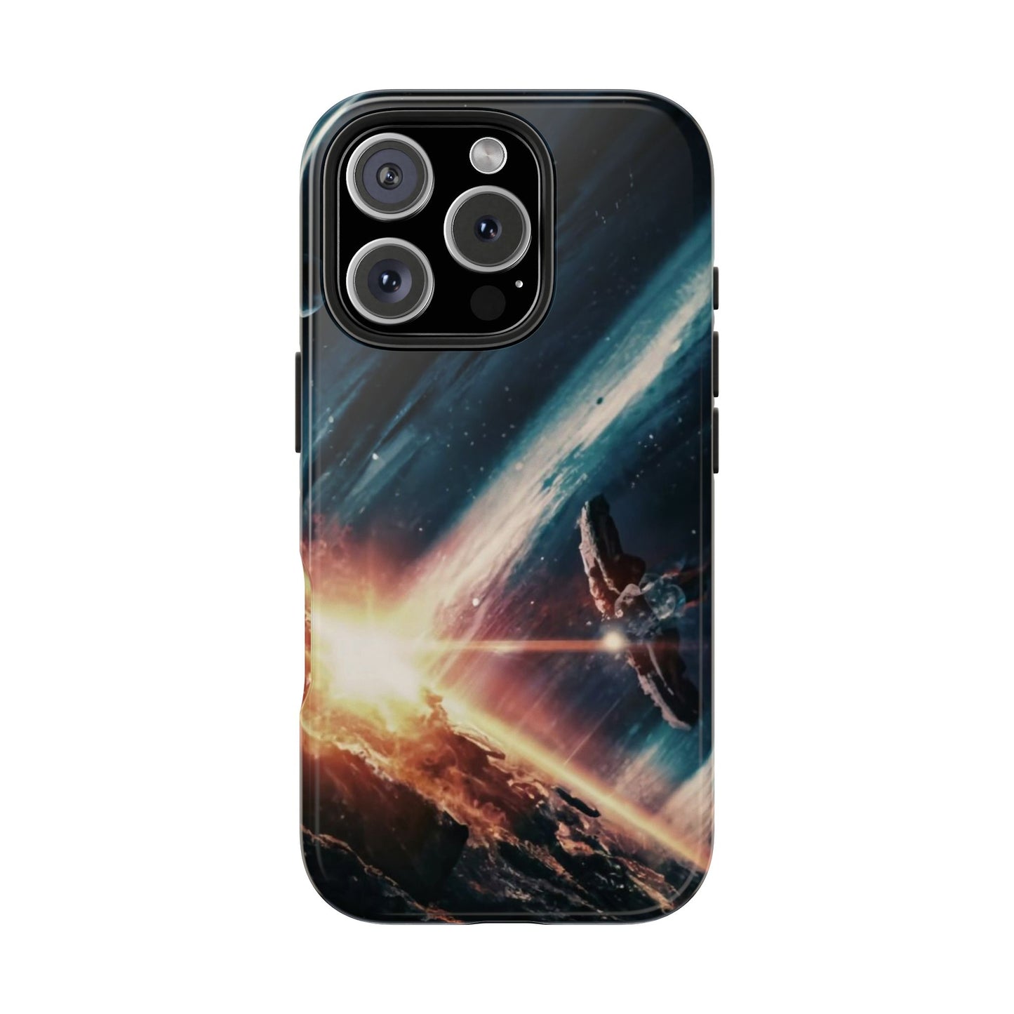 Celestial Voyage Space Scene Tough Phone Case