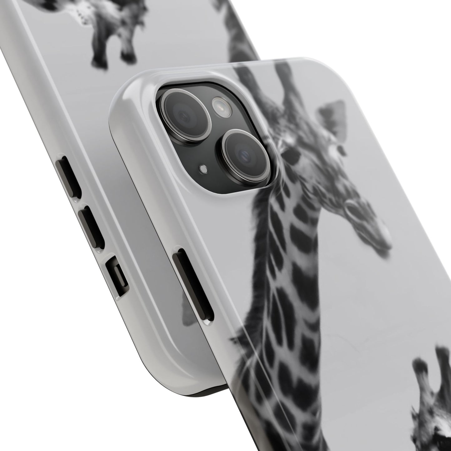 Monochrome Giraffe Guardian Case