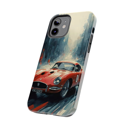 City Drive Red Sports Car Tough Phone Case