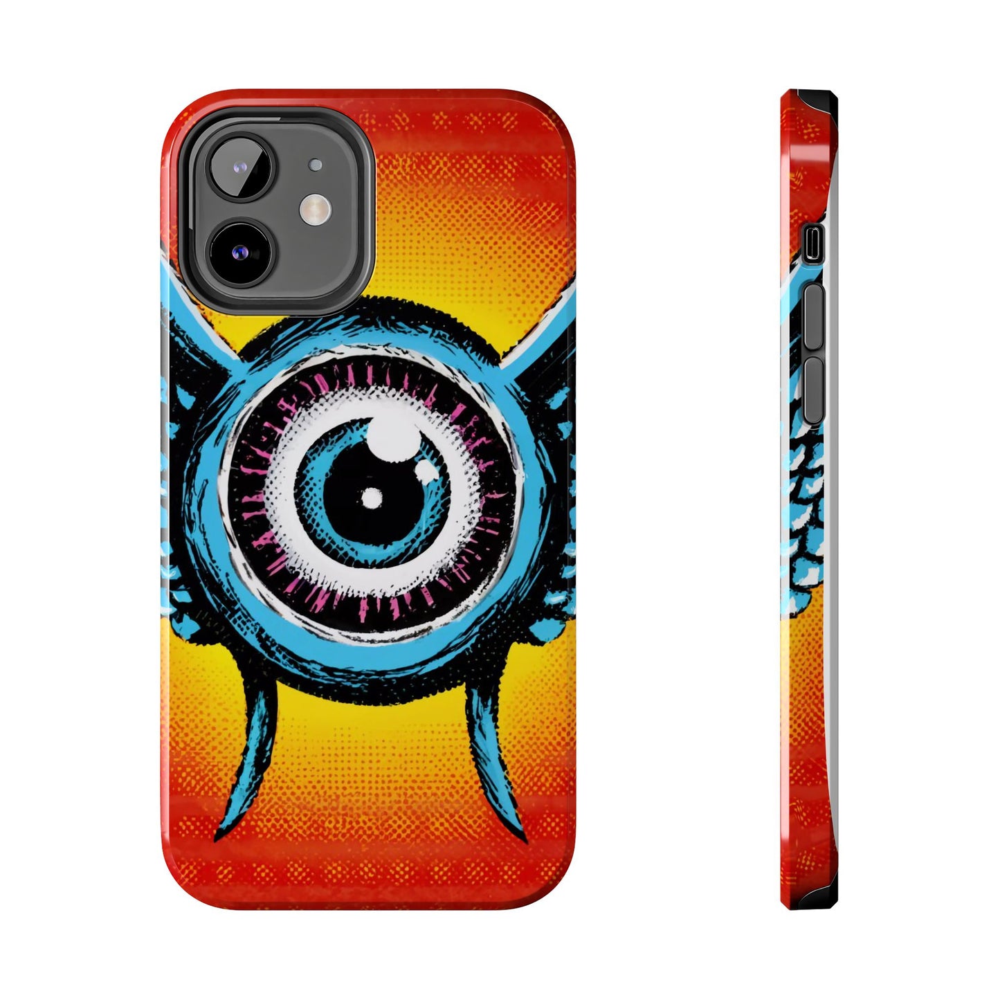 Bursting Vision Winged Eye iPhone Case