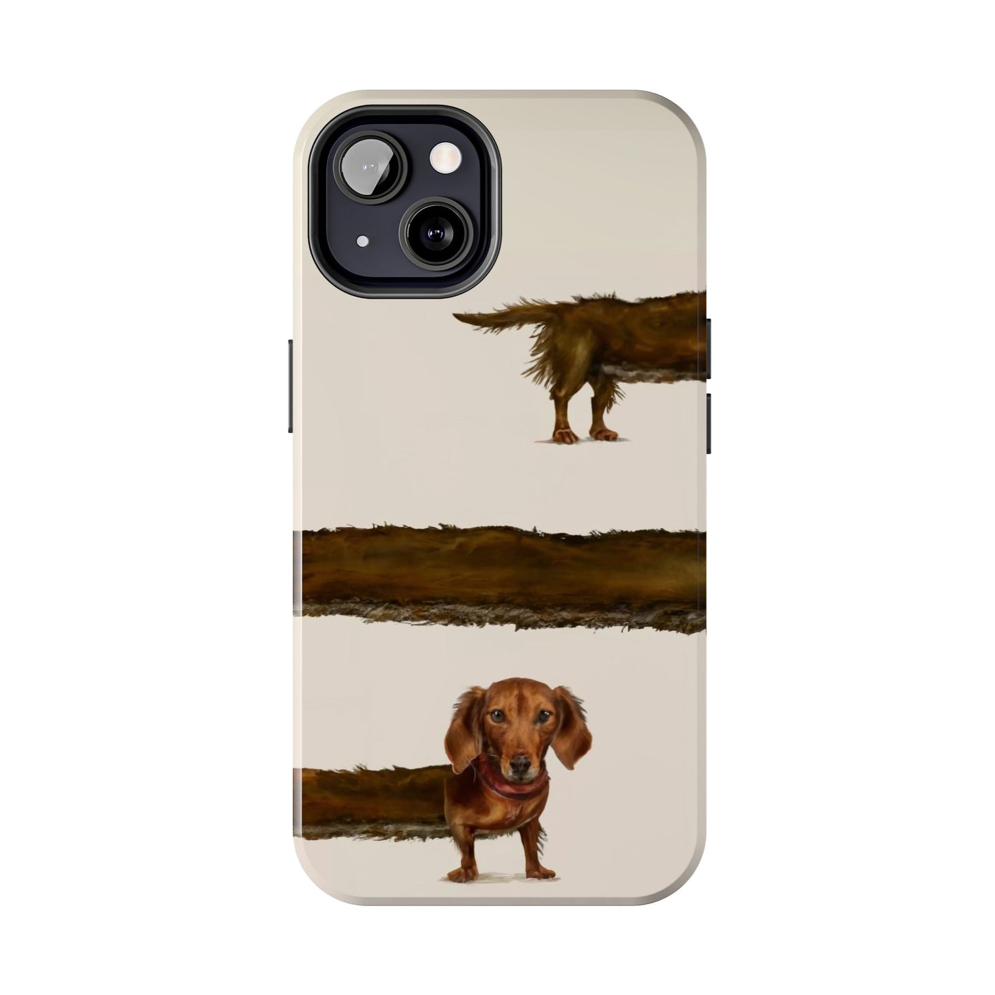 Wraparound Dachshund Long Dog Tough Phone Case