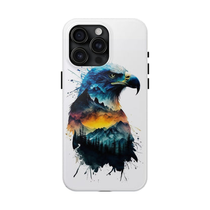 Intense Gaze Bald Eagle Tough Phone Case