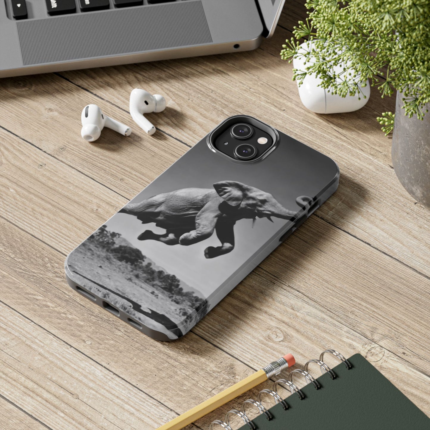 Majestic Elephant Leap Tough Phone Case