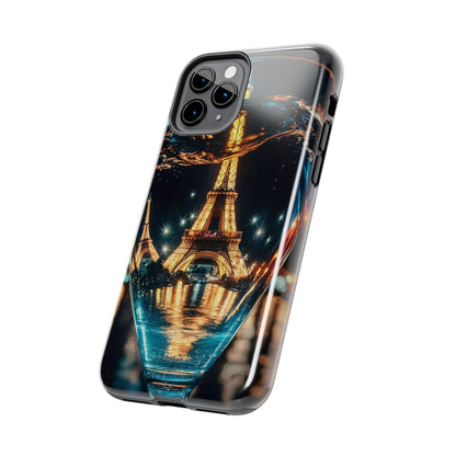 Eiffel Tower Through the Looking Glass Tough Phone Case