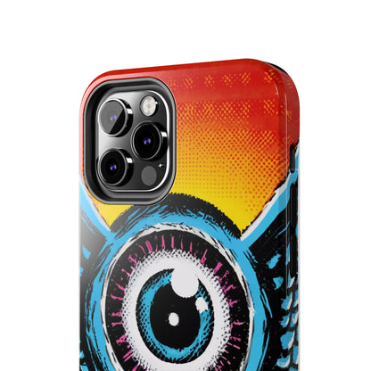 Bursting Vision Winged Eye iPhone Case