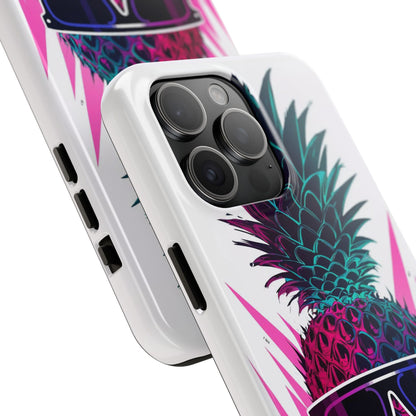 Sunglass Clad Pineapple Funk Tough Phone Case