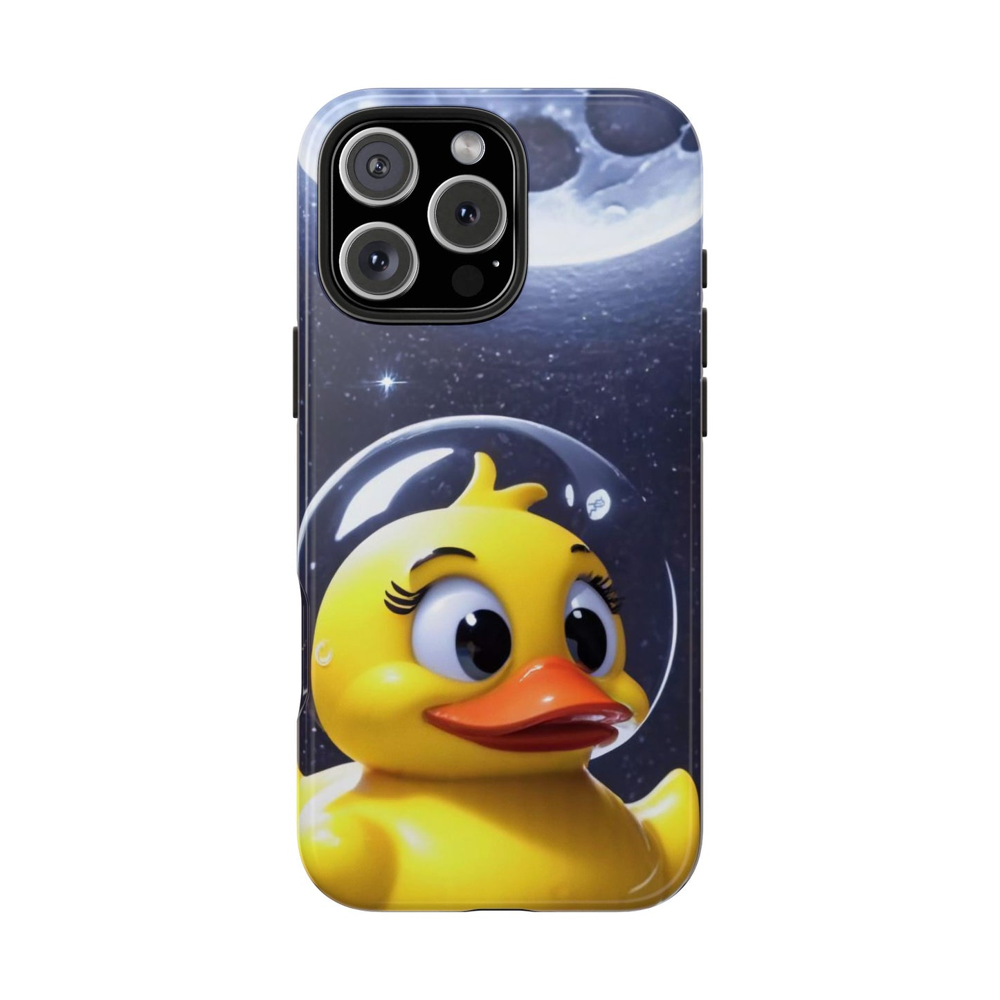 Lunar Space Duck Adventure Tough Phone Case