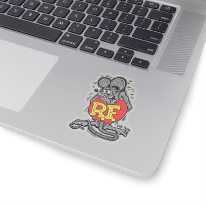 Gray Ghost Rat Fink Sticker