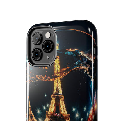 Eiffel Tower Through the Looking Glass Tough Phone Case