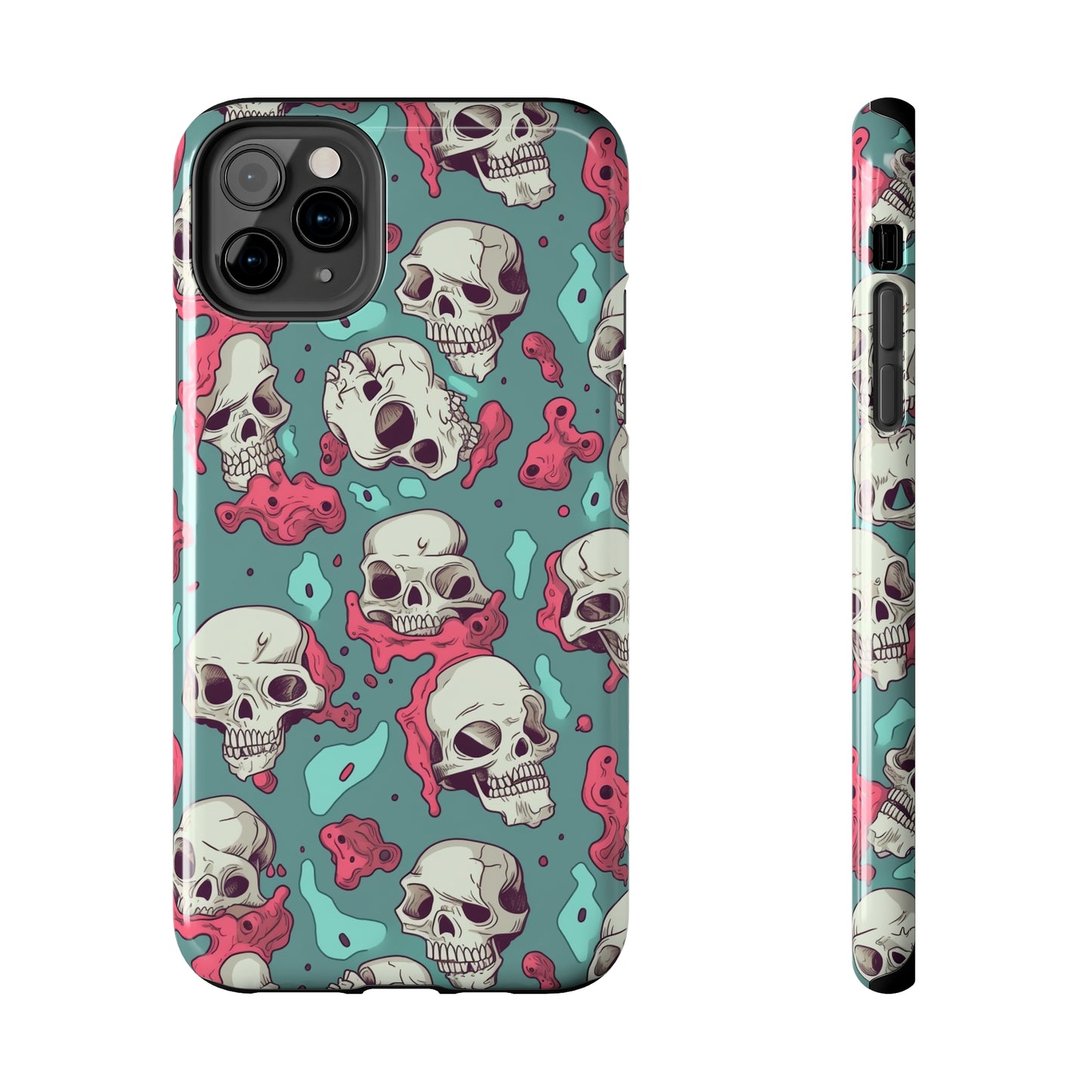 Skull Splasher - Deathly Protection - Tough Phone Case