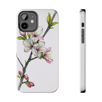 Minimalist Blossom Branch Tough Phone Case