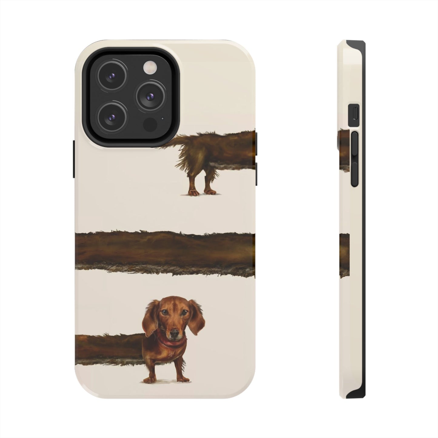 Wraparound Dachshund Long Dog Tough Phone Case