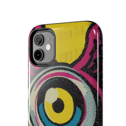 Golden Gaze Winged Eye iPhone Case