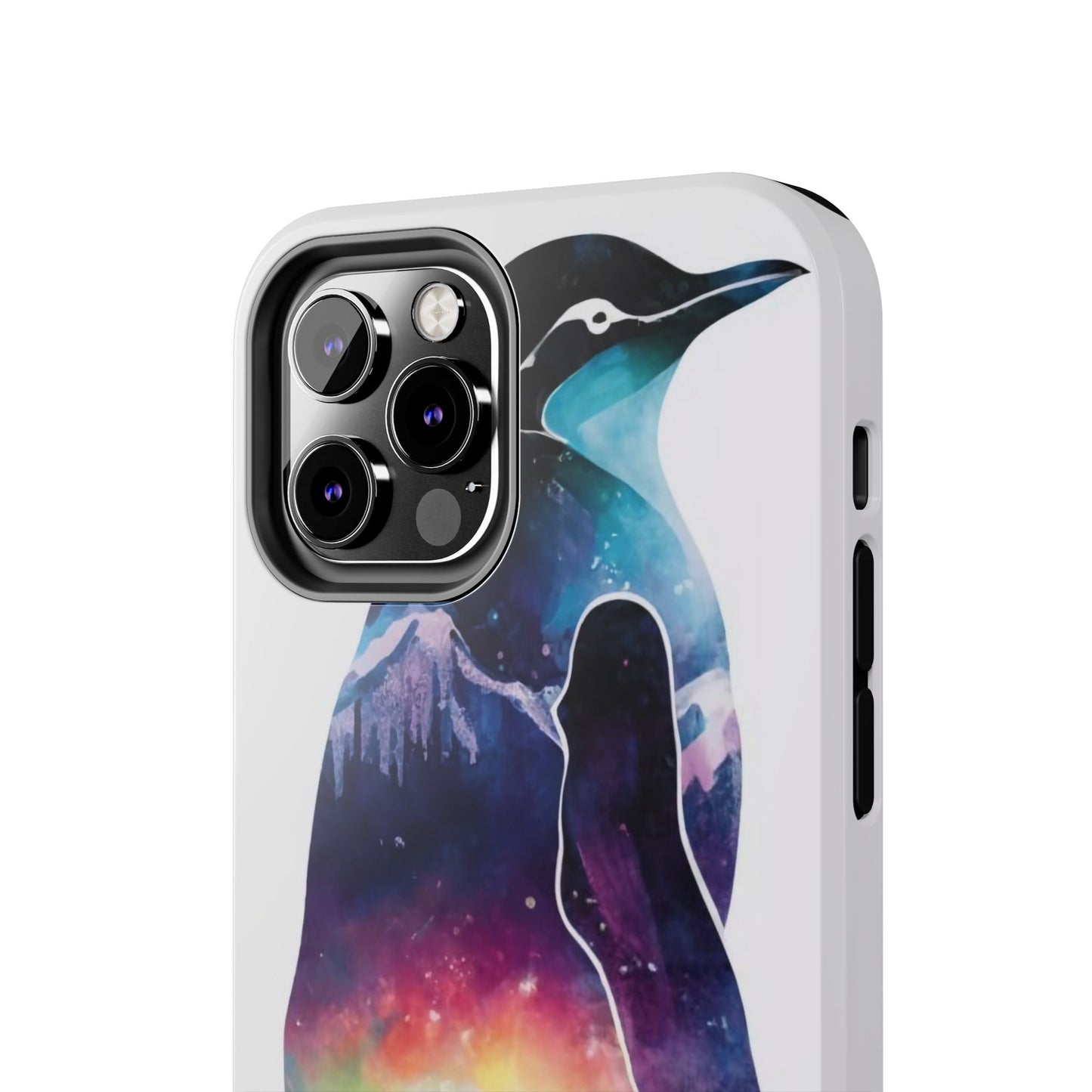 Arctic Majesty Penguin Tough Phone Case