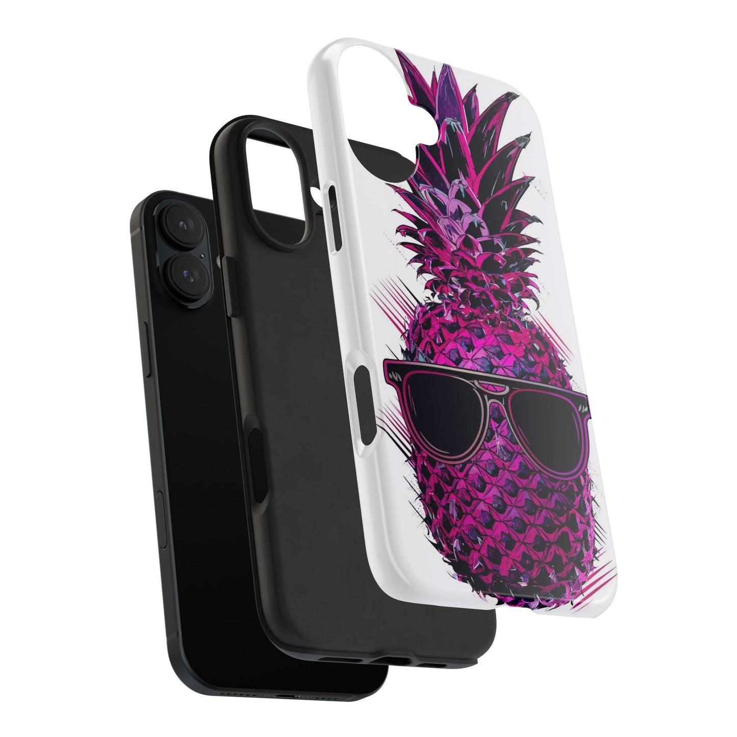 Pineapple Paradise Sunglasses Tough Phone Case