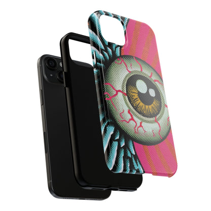 Winged Eye Pop Art Tough iPhone Case