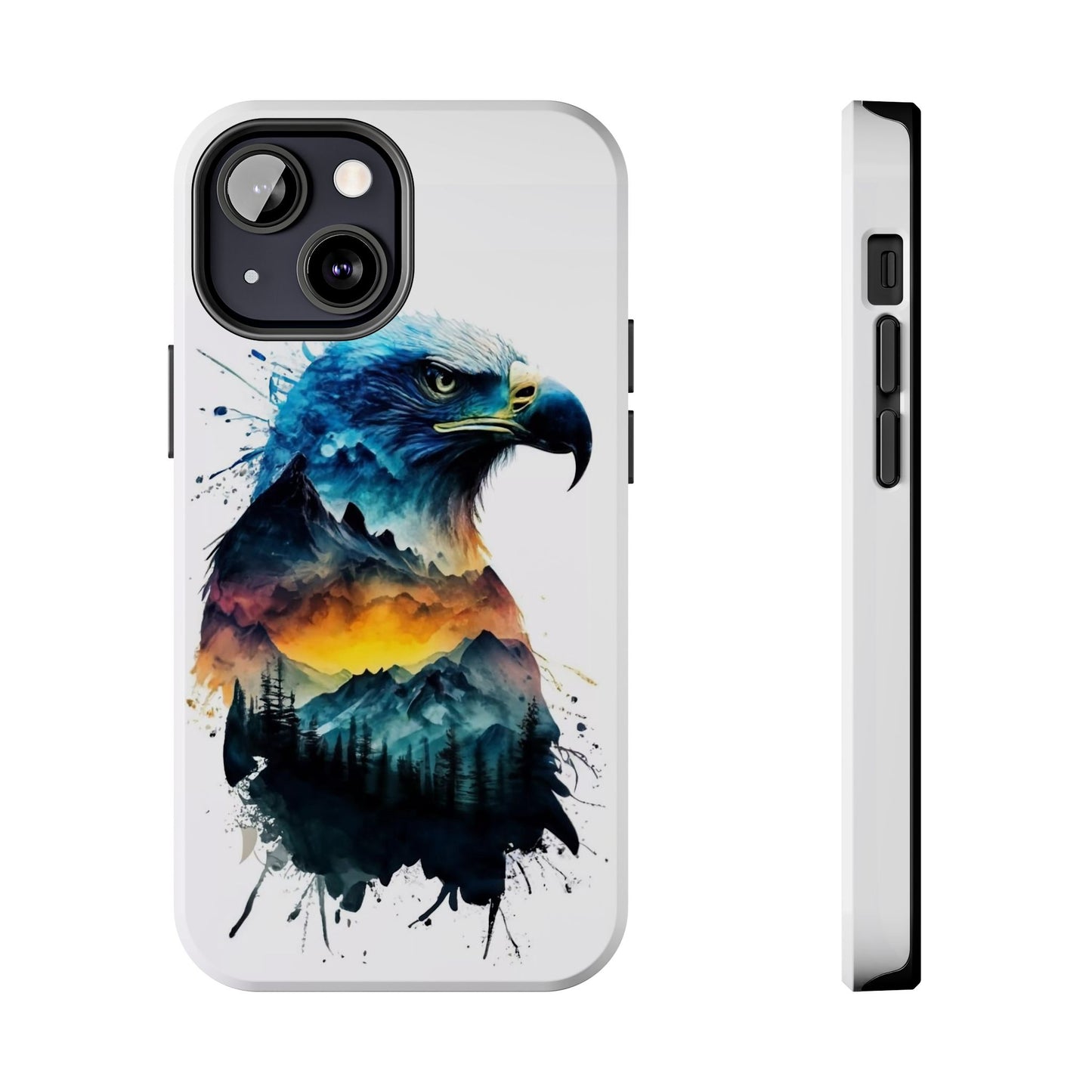 Intense Gaze Bald Eagle Tough Phone Case