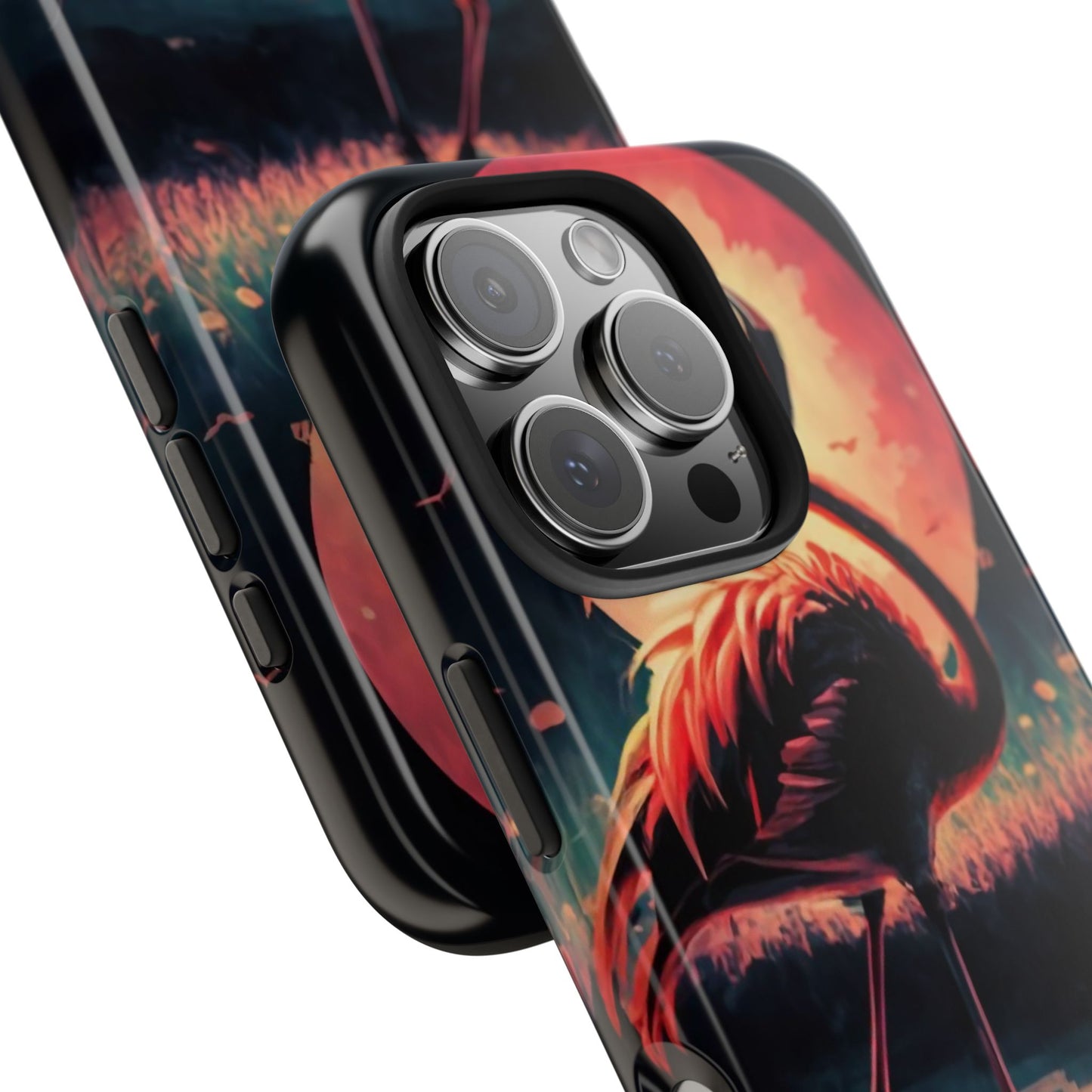 Sunset Flamingo Defender Case