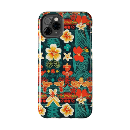 Hibiscus Haze - Hawaiian Tough Phone Case