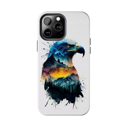 Intense Gaze Bald Eagle Tough Phone Case