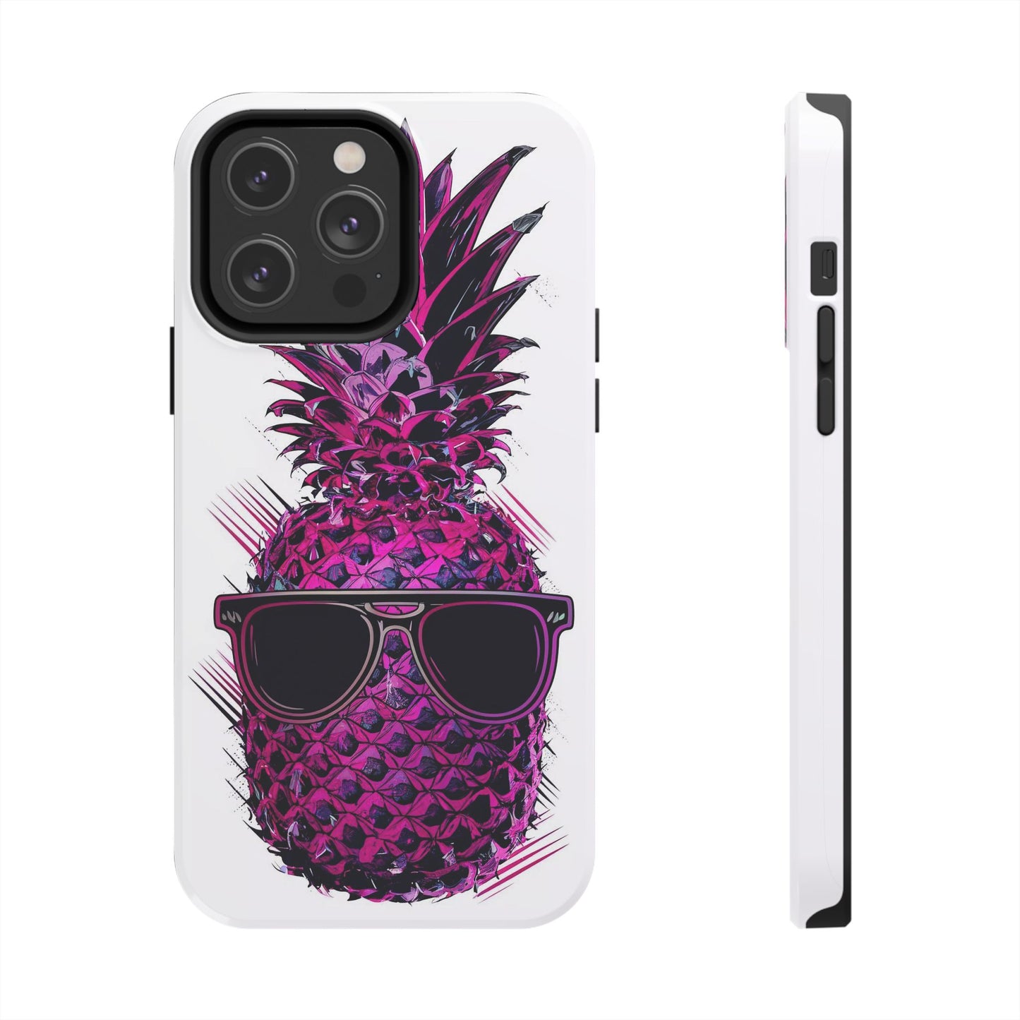 Pineapple Paradise Sunglasses Tough Phone Case