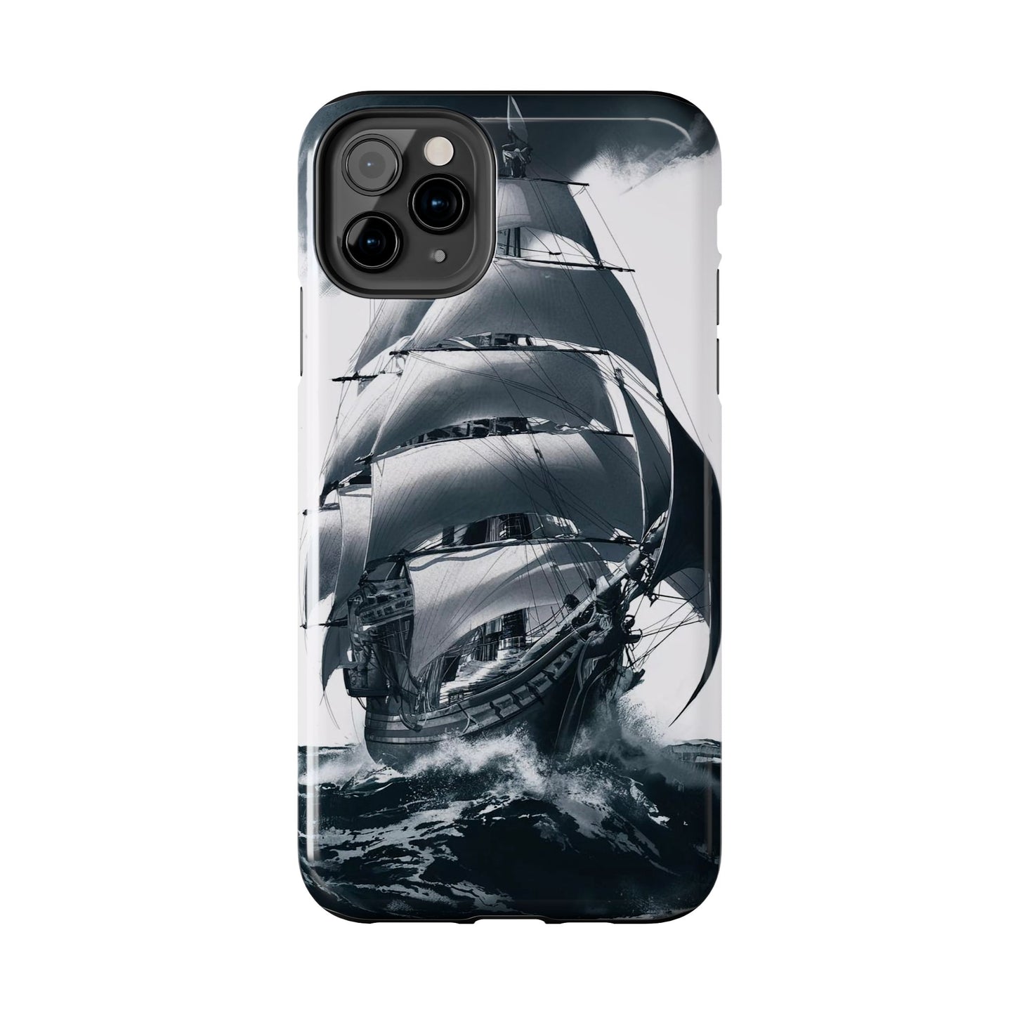 Tempest Voyage Pirate Ship Tough Phone Case