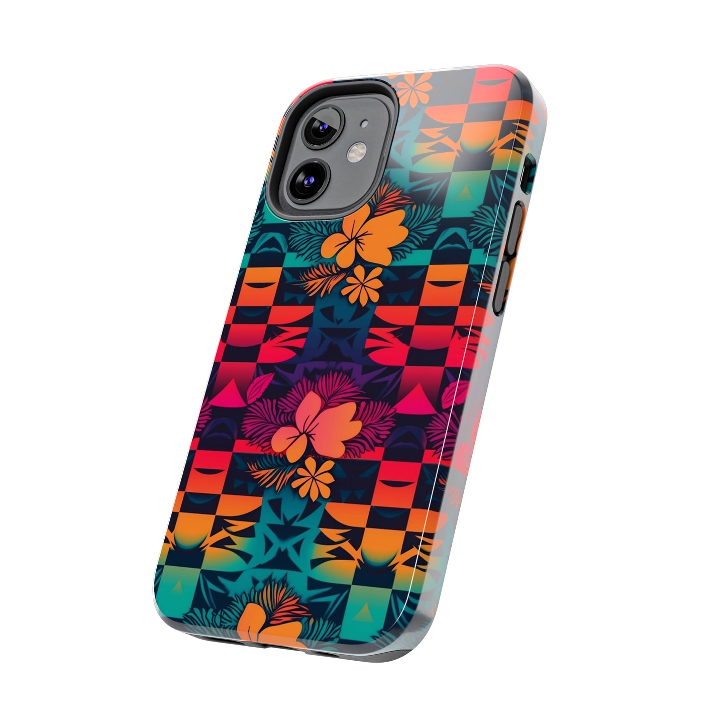 Electric Plumeria - Hawaiian Tough Phone Case