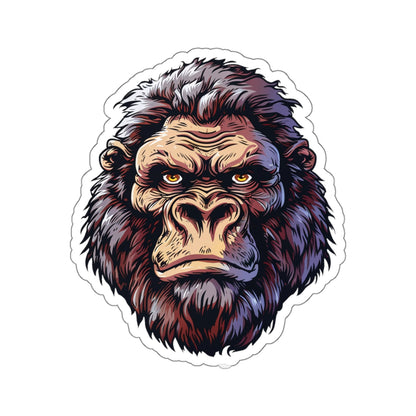 Observant Tan Yeti Vinyl Sticker