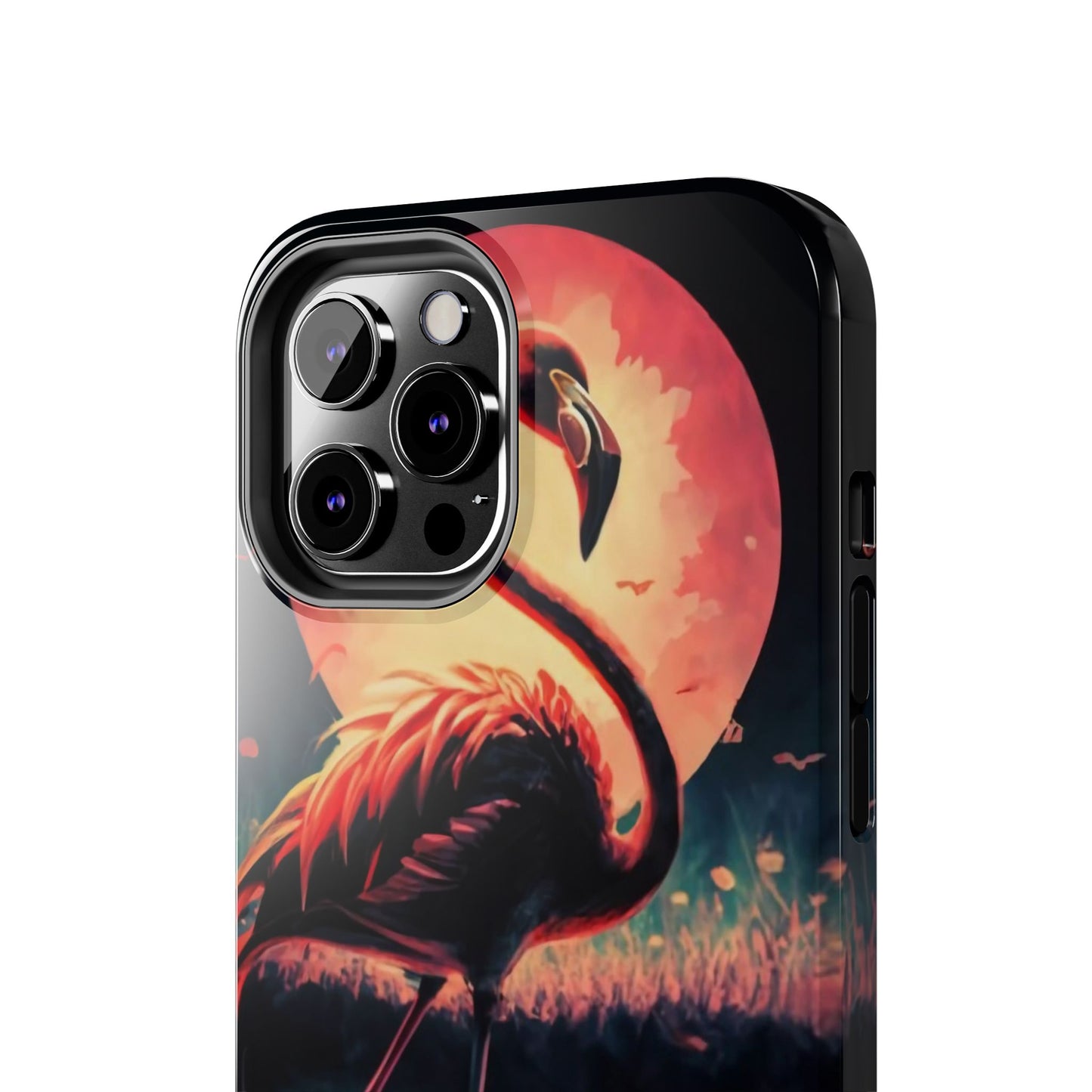 Sunset Flamingo Defender Case