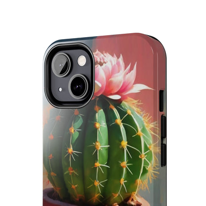 DesertBloom Terracotta Cactus Tough Phone Case