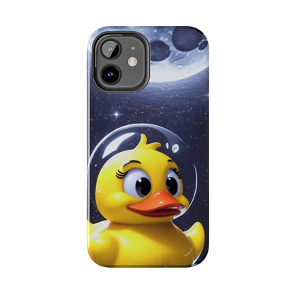 Lunar Space Duck Adventure Tough Phone Case