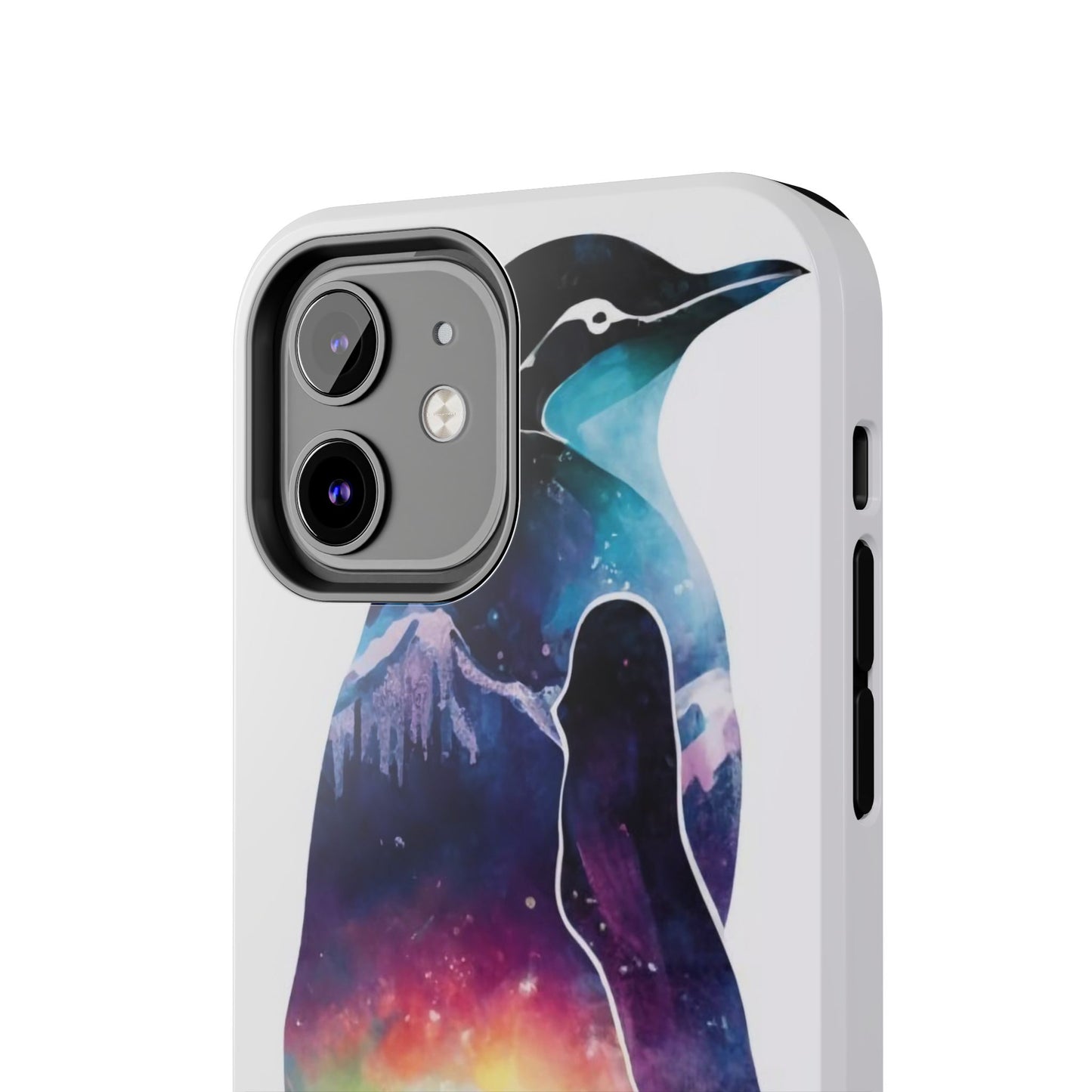 Arctic Majesty Penguin Tough Phone Case