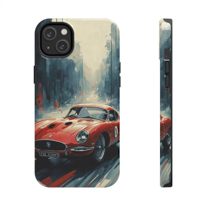 City Drive Red Sports Car Tough Phone Case