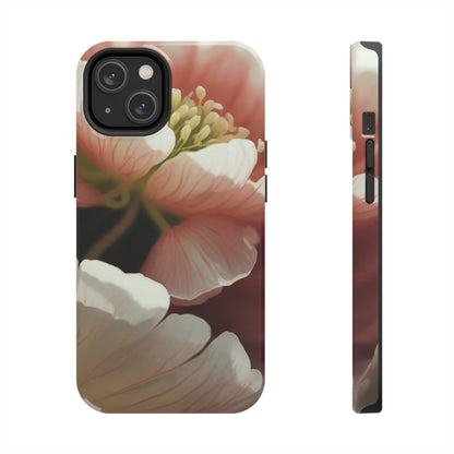 Pink Petal Watercolor Bloom Tough Phone Case