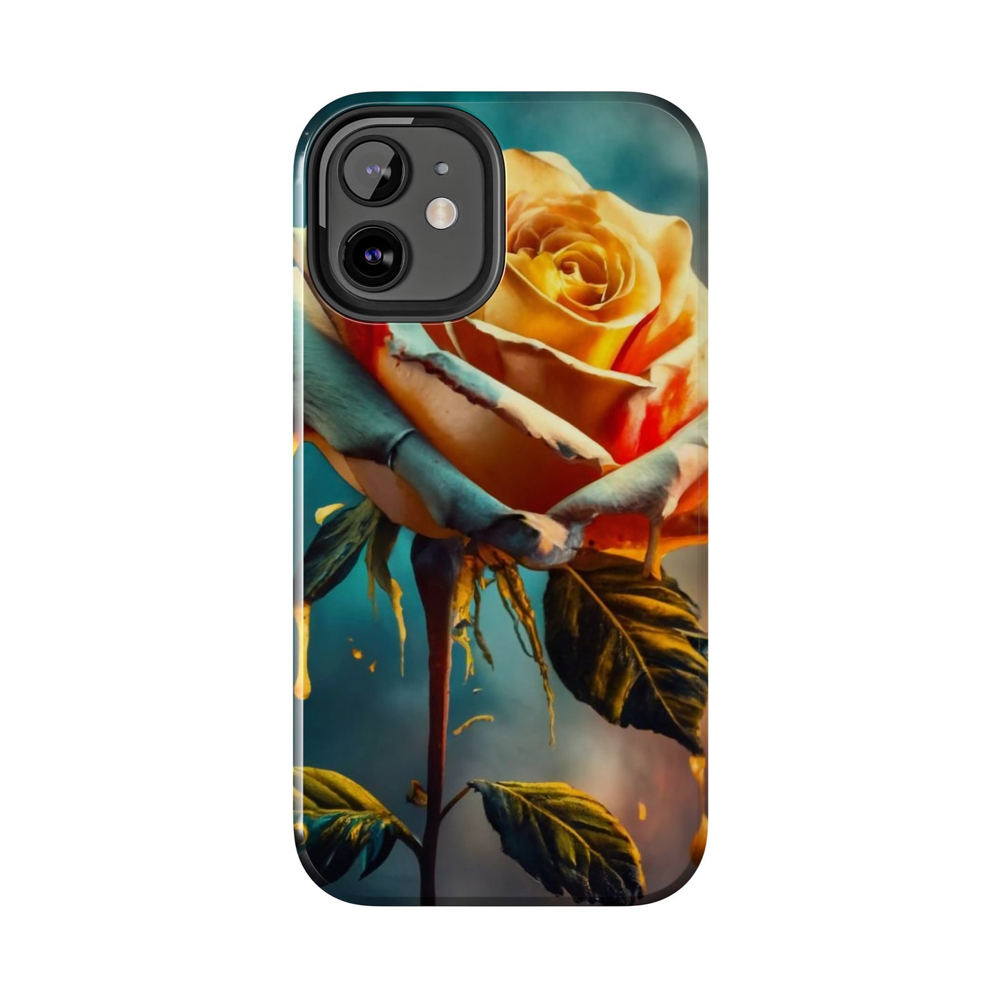 Golden Rose Elegance Tough Phone Case