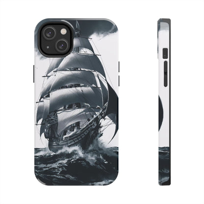 Tempest Voyage Pirate Ship Tough Phone Case