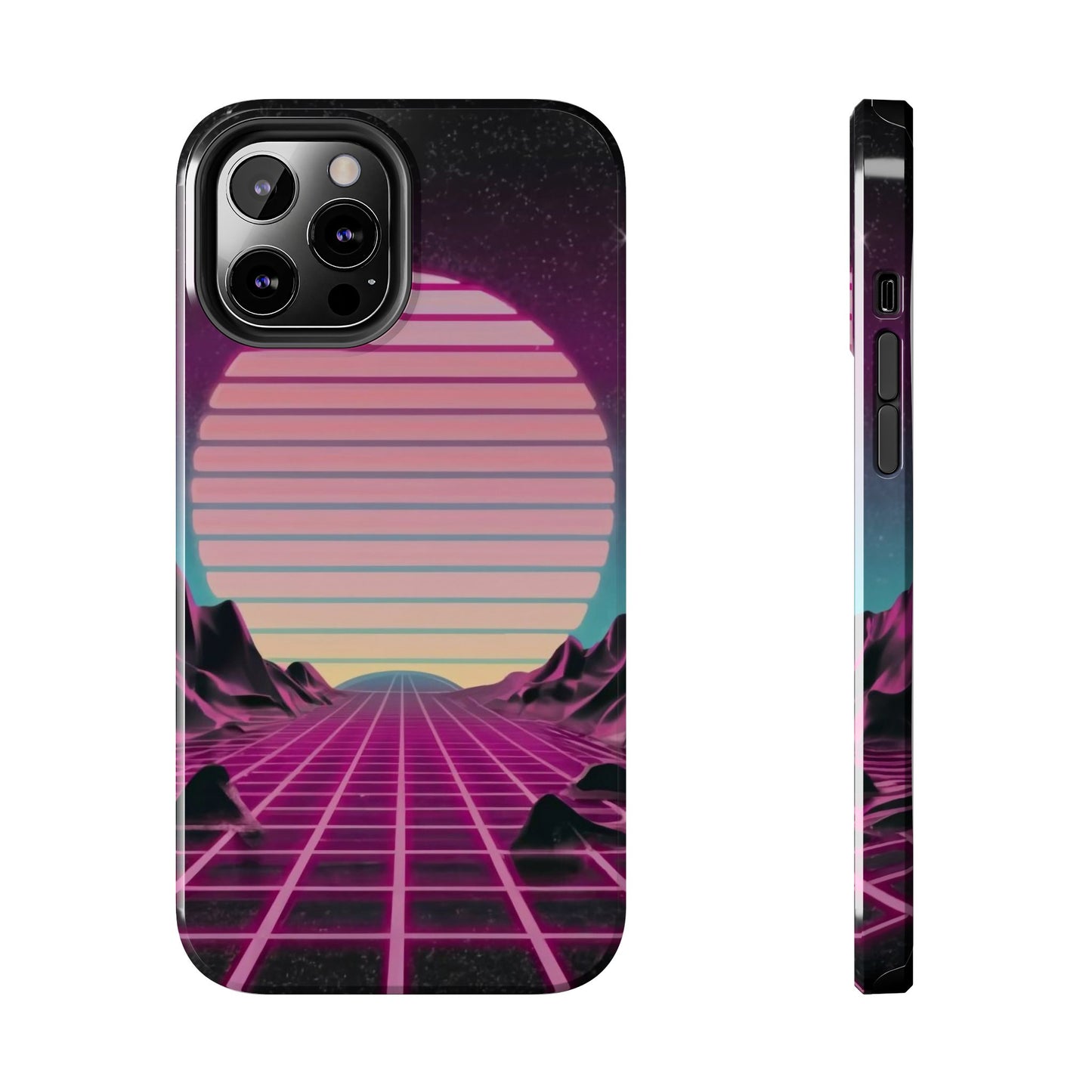 Neon Horizon Defender GridCase