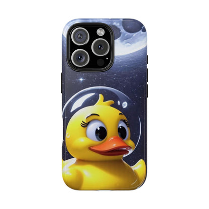 Lunar Space Duck Adventure Tough Phone Case