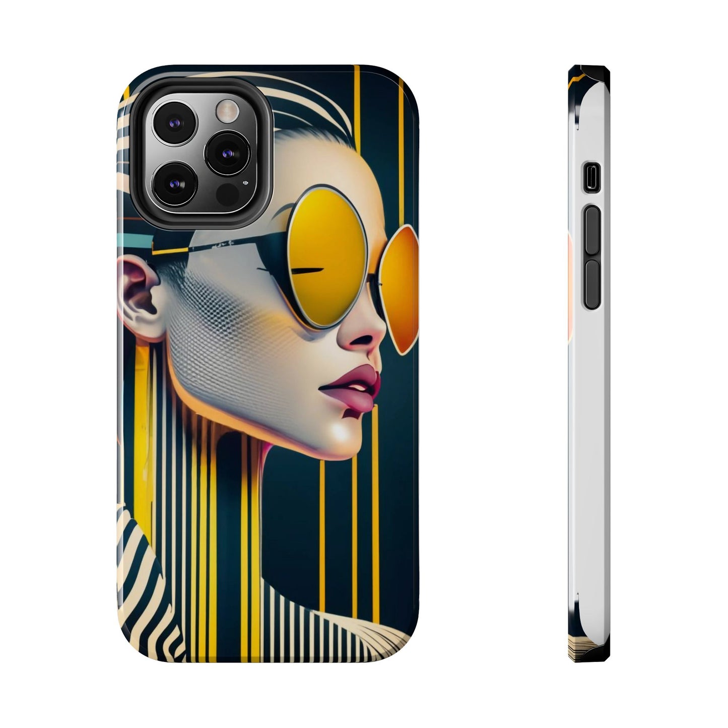 Shinkawa-Inspired Sunglasses Woman Tough Phone Case