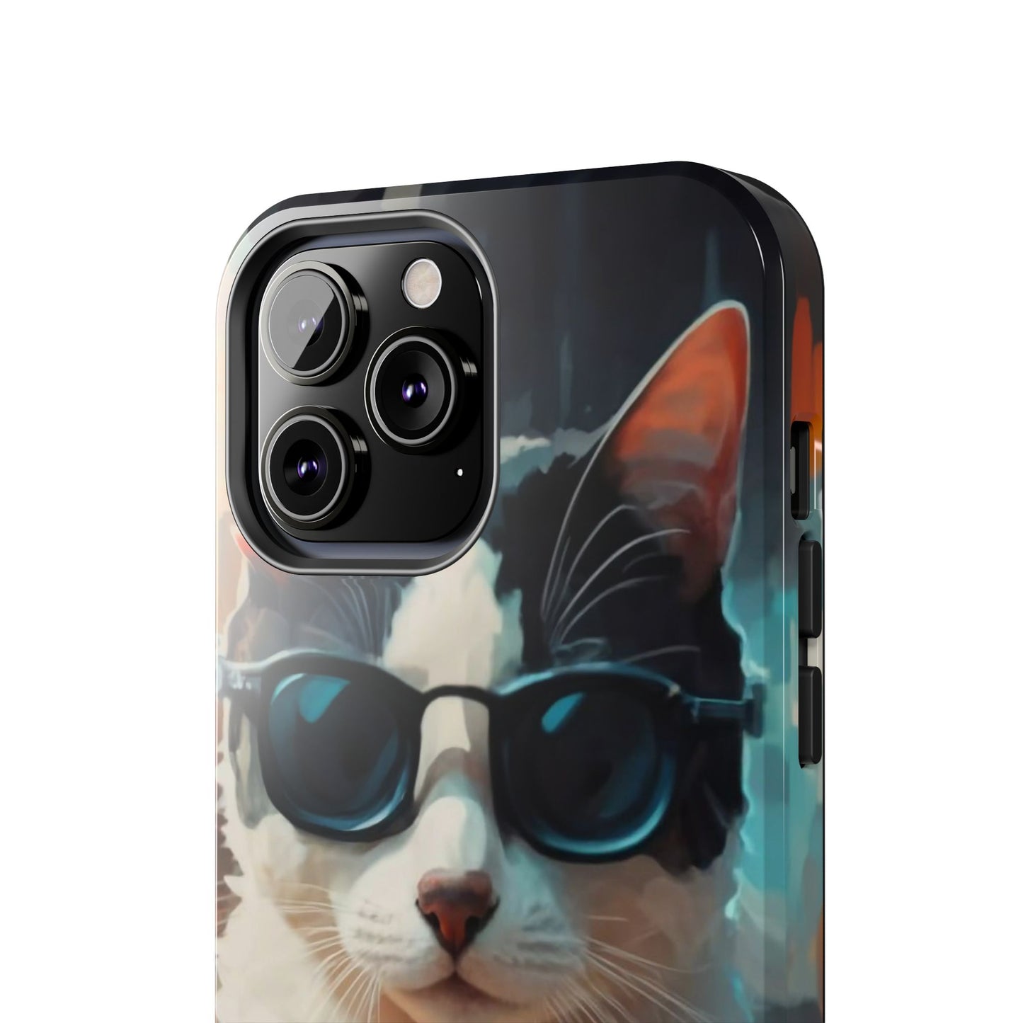 CoolCat Dinner Date Tough Phone Case