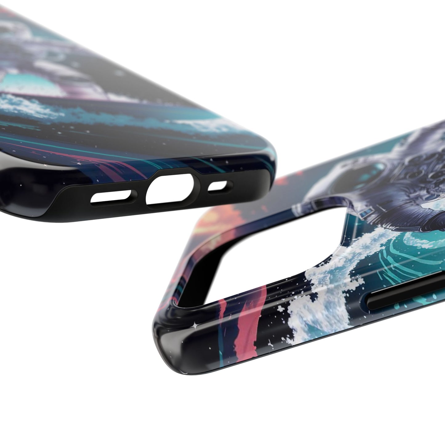 Space Surfer Astronaut Adventure Tough Phone Case