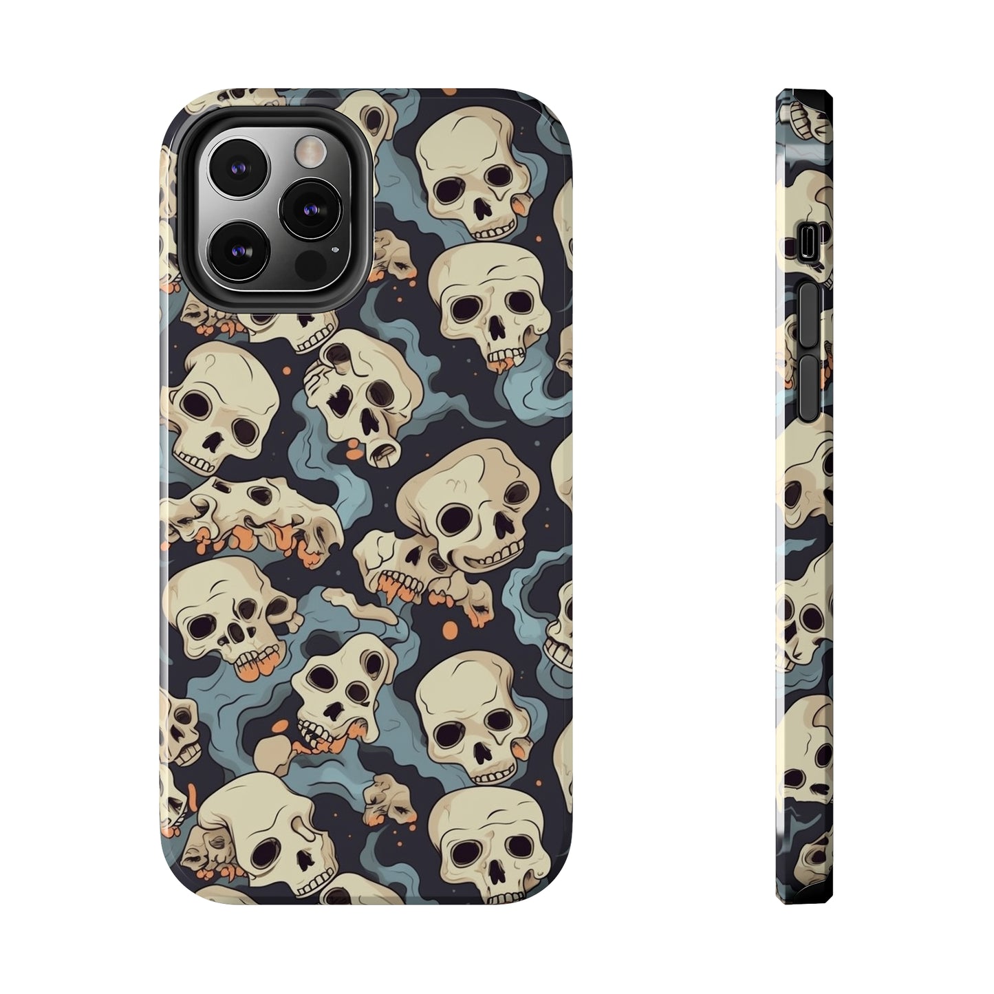 Skull Flow - Deathly Protection - Tough Phone Case