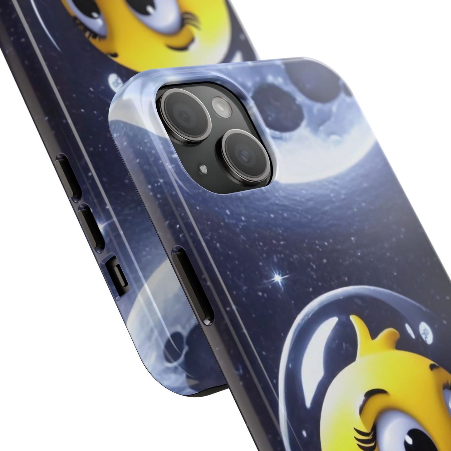 Lunar Space Duck Adventure Tough Phone Case