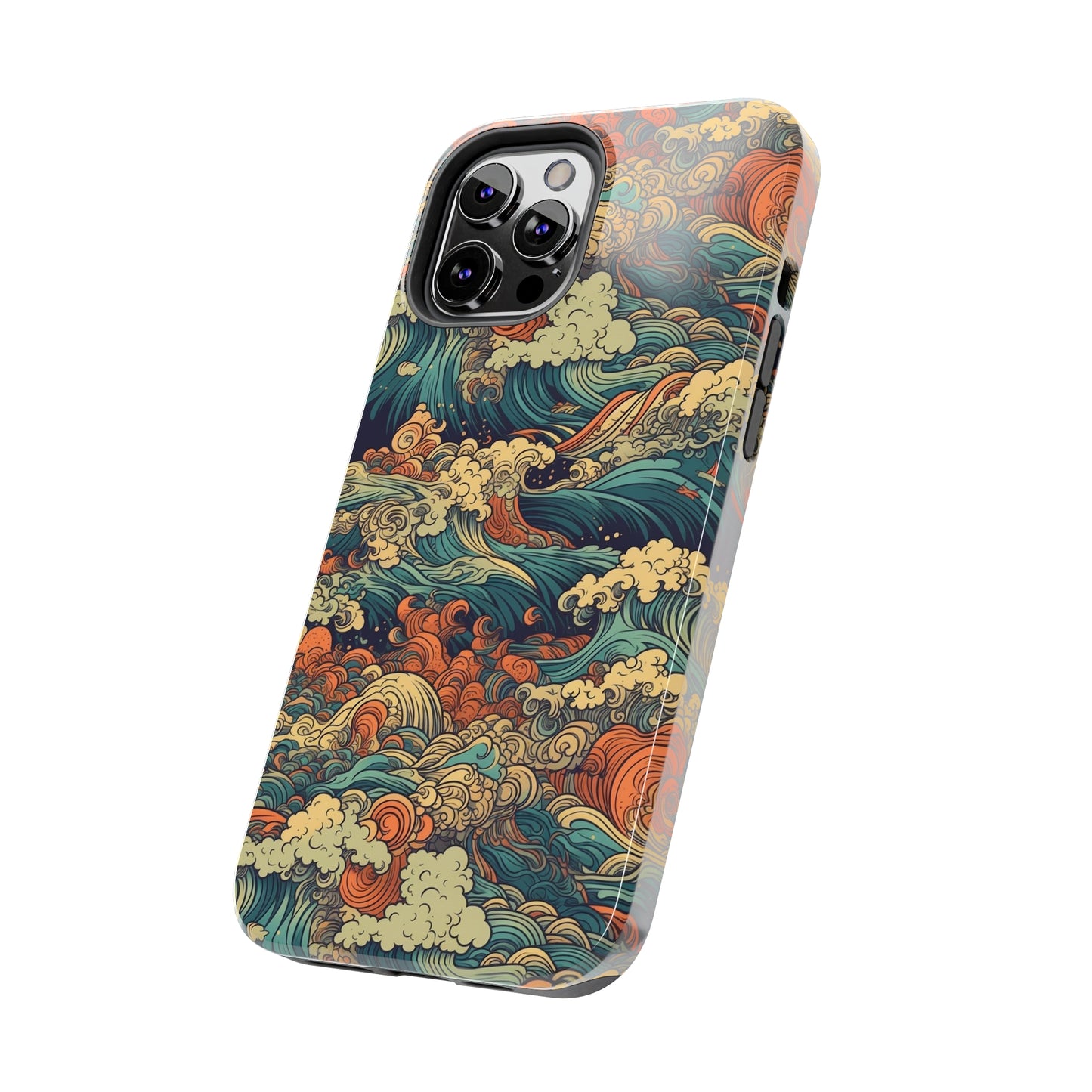 Colorburst Coast - Wave of Colors - Tough Phone Case