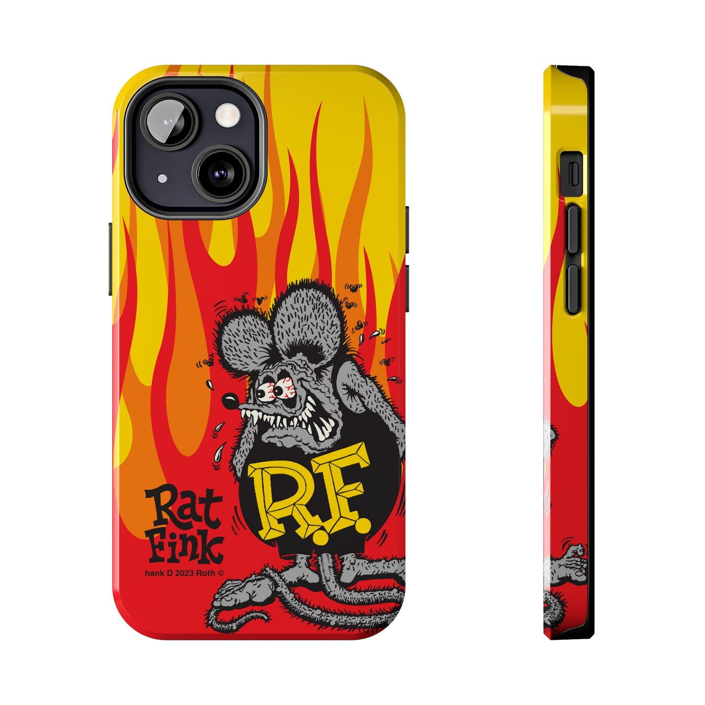 Fink Flames - Red/Yellow - Tough Phone Case