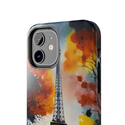 Watercolor Eiffel Twilight Defender Case