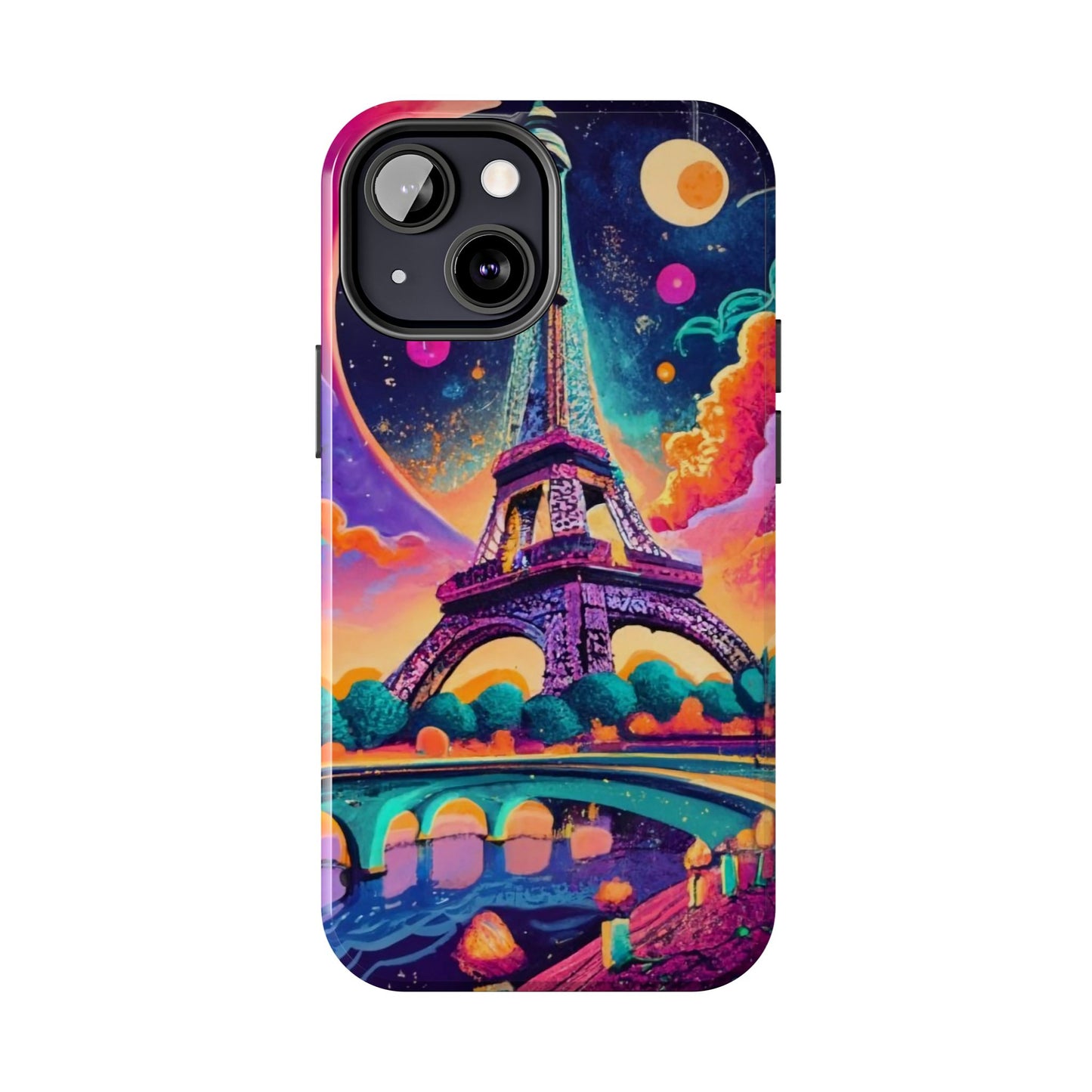 Vibrant Parisian Skyline ArmorGuard Case