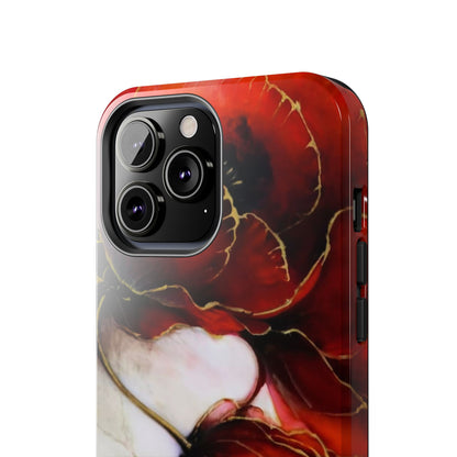 Ethereal Blossom Alcohol Ink Tough Phone Case